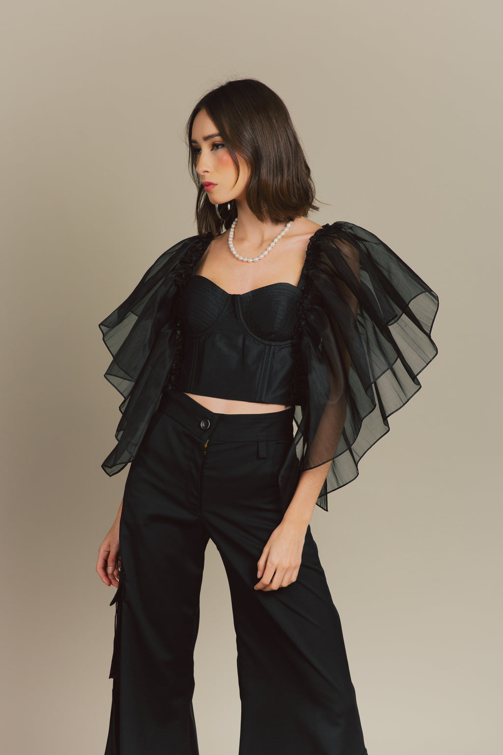 Bustier Libelula Black