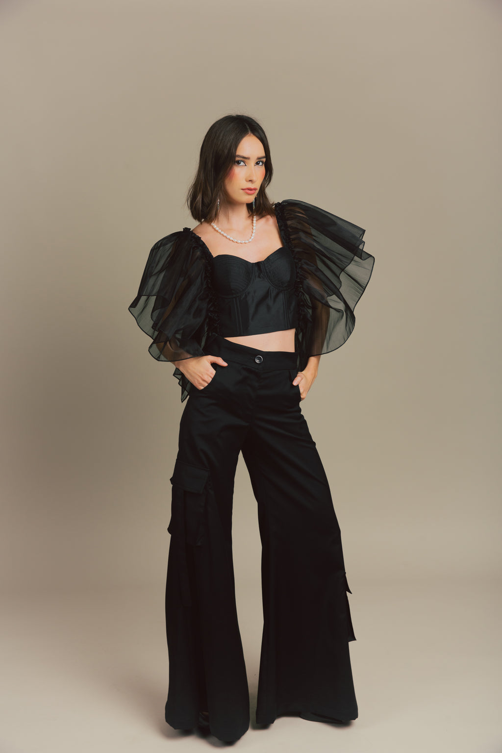 Bustier Libelula Black